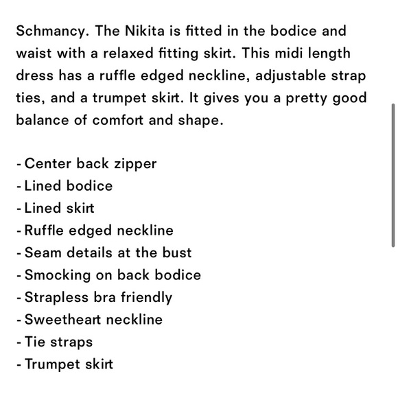 Blue Nikita Dress - Picture 4 of 8